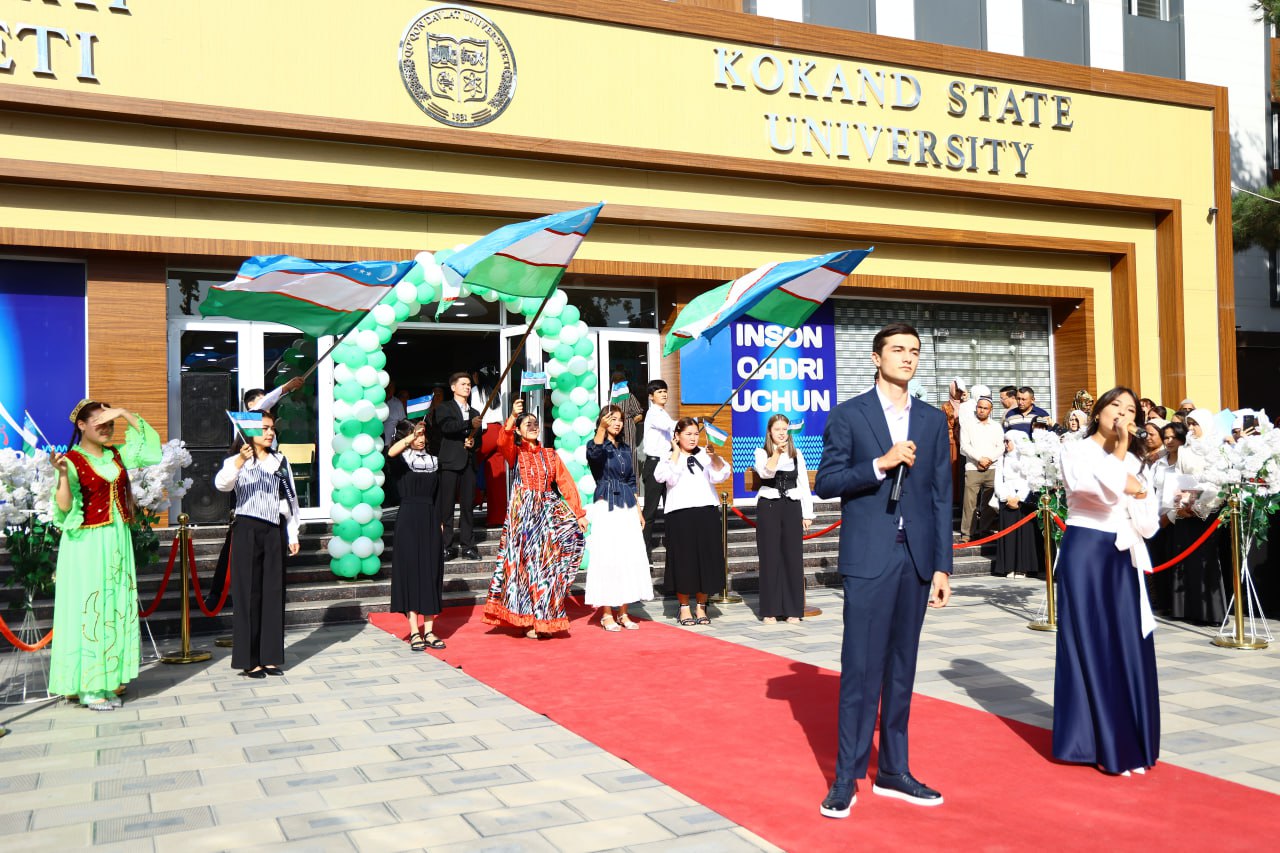 “Knowledge Day” Celebrated with Ceremony at Kokand State University
