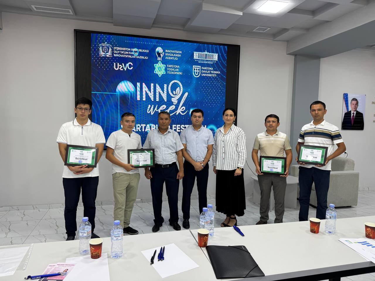 Innovation Week Concludes in Fergana