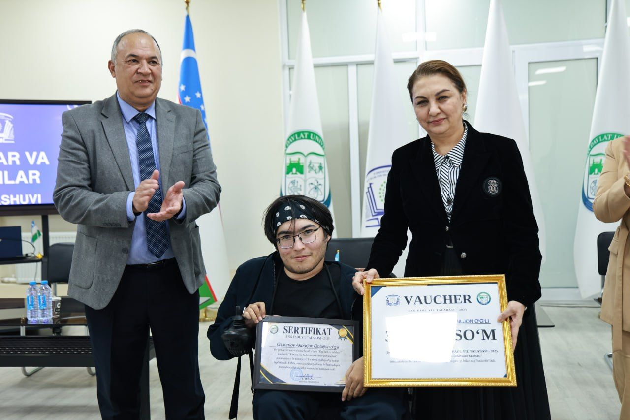 Yoshlar kuni: Qoʻqon davlat universitetida iqtidorlar eʼtirof etildi