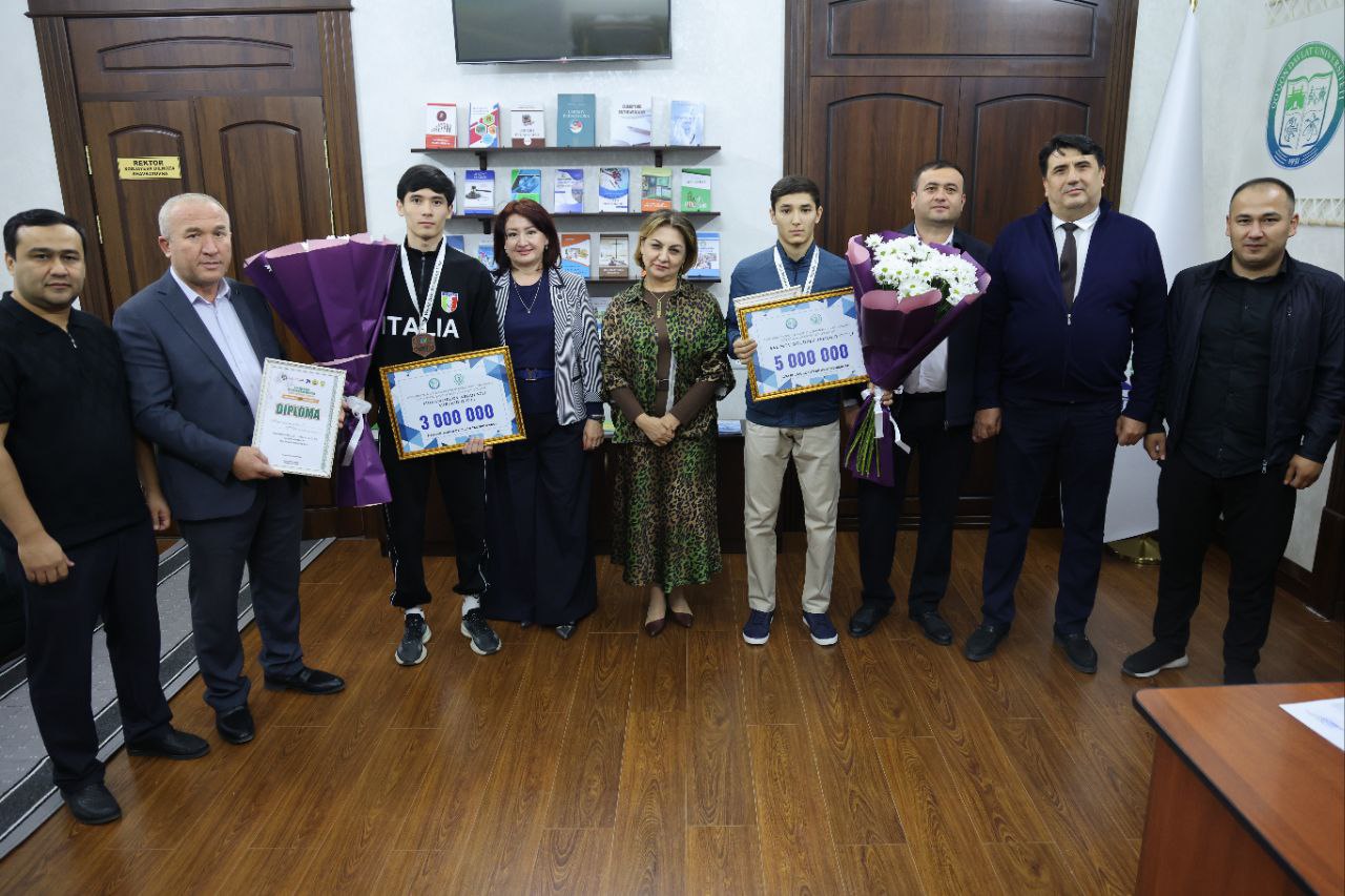 The Rector Met with the University’s World Cup Medalists