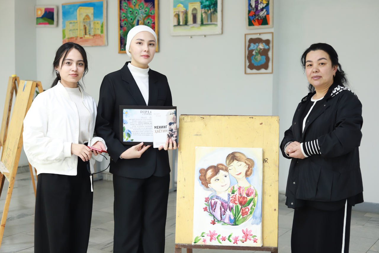 Talaba-qizlarning ijodiy mahorati namoyon bo‘ldi